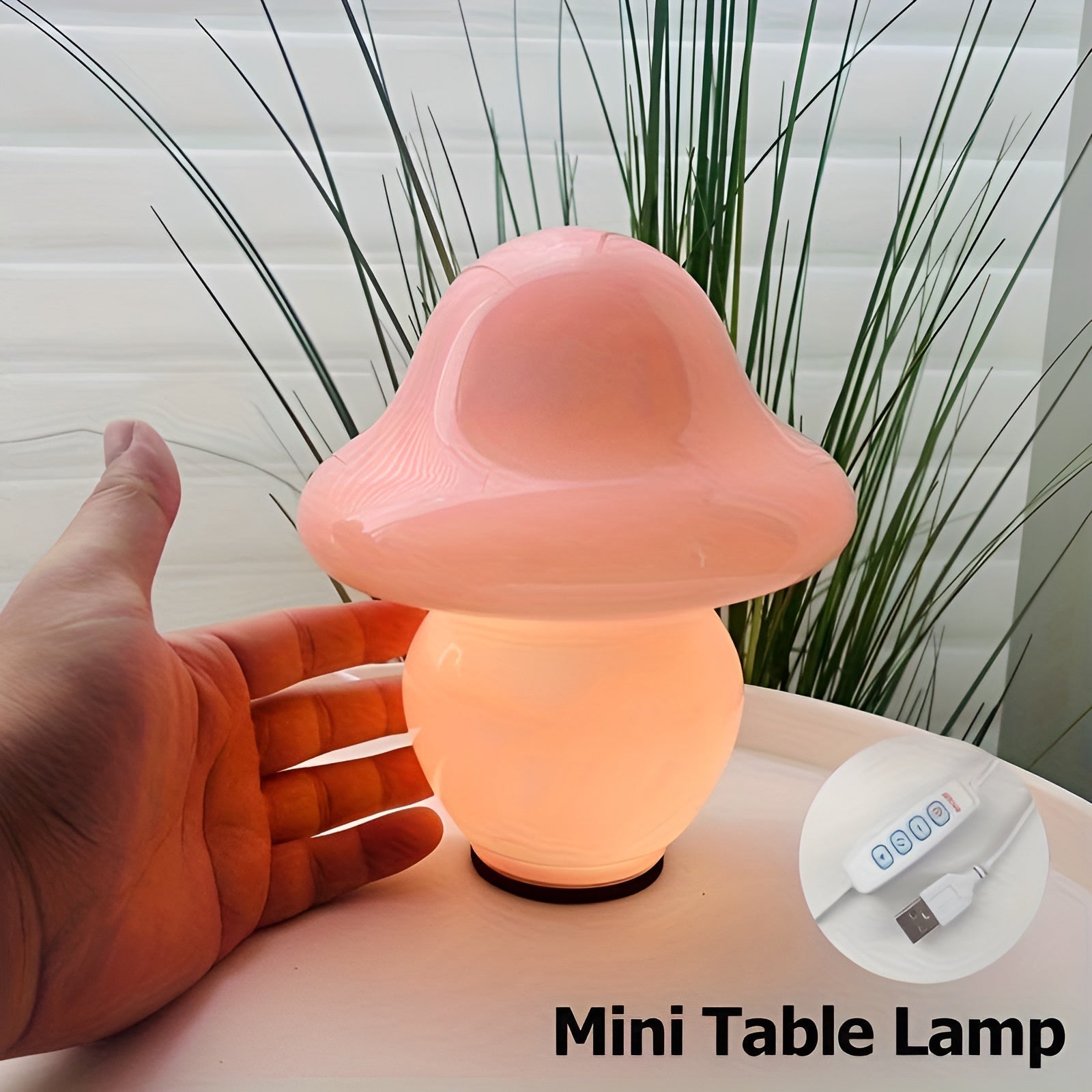 WhimsyLamp | Elegant mushroom-shaped lamp4