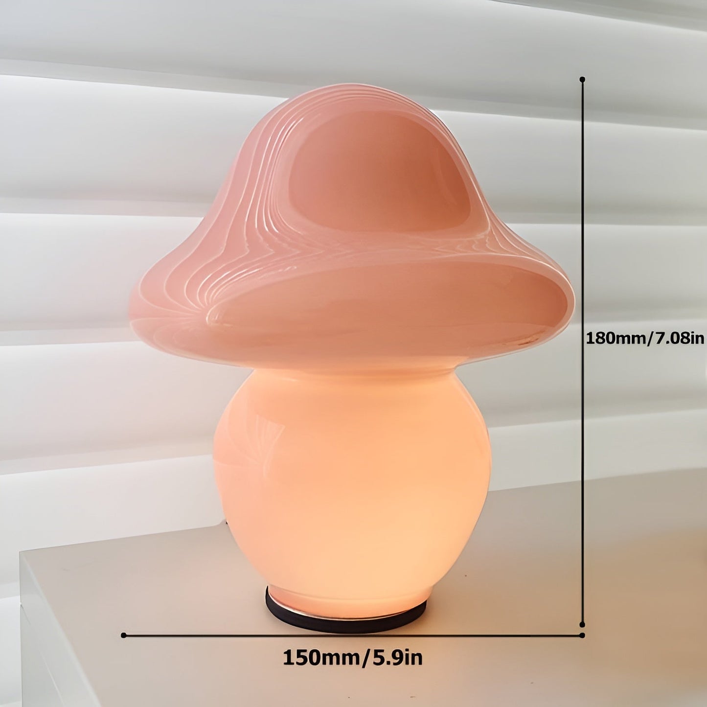 WhimsyLamp | Elegant mushroom-shaped lamp9
