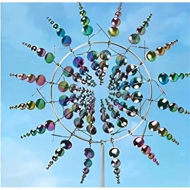 WhirlwindSpinner | Weatherproof Metal Wind Turbine3