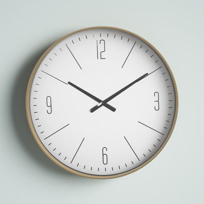 WoodenTick | Minimalist White Clock2