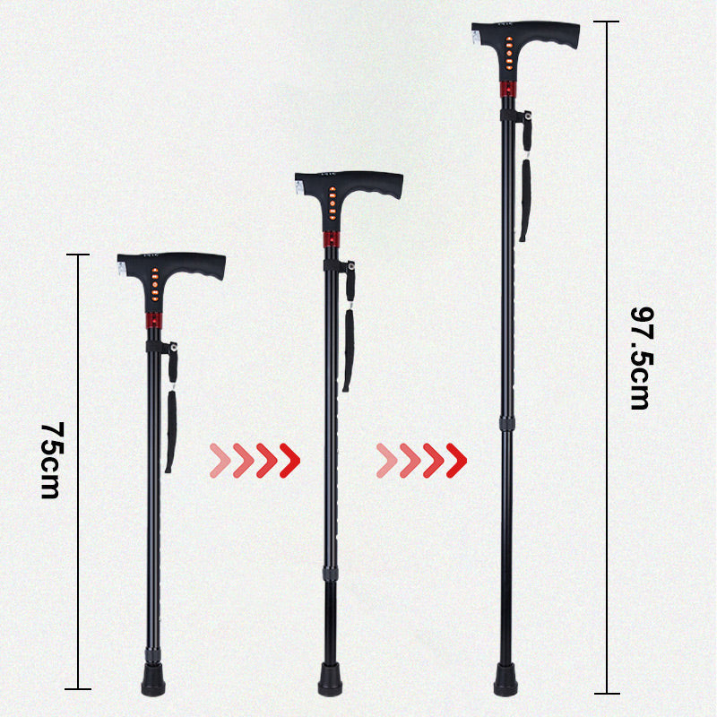 HelpStep | Smart Walking Stick for Elderly People with LED Light