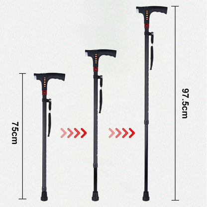 HelpStep | Smart Walking Stick for Elderly People with LED Light