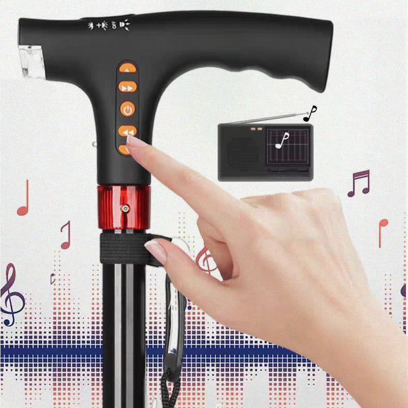HelpStep | Smart Walking Stick for Elderly People with LED Light