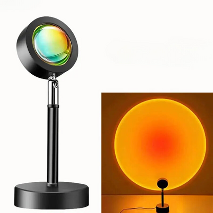 GoldenGleam | LED Sunset Light Projection Lamp