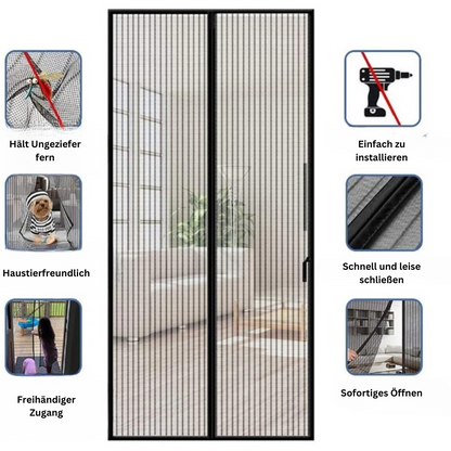 MosquitoGuard™ | Durable & Stylish Anti-Mosquito Curtain