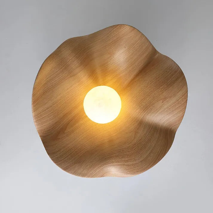 ZenBloom | Unique Ceiling Light in Natural Materials3