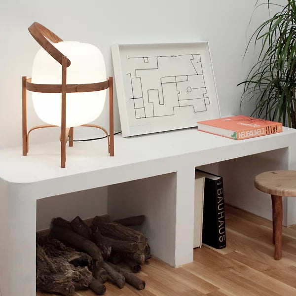 ZenOrb | Minimalist Wooden Lamp with Ambient Light3
