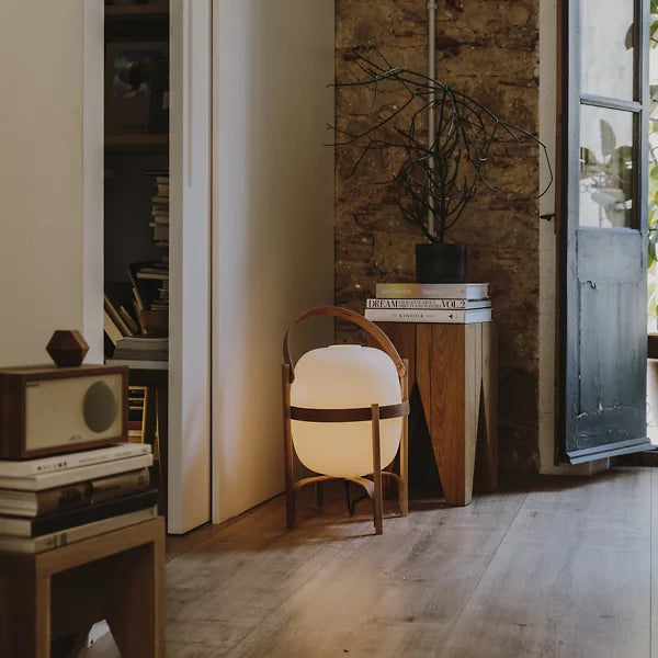 ZenOrb | Minimalist Wooden Lamp with Ambient Light6