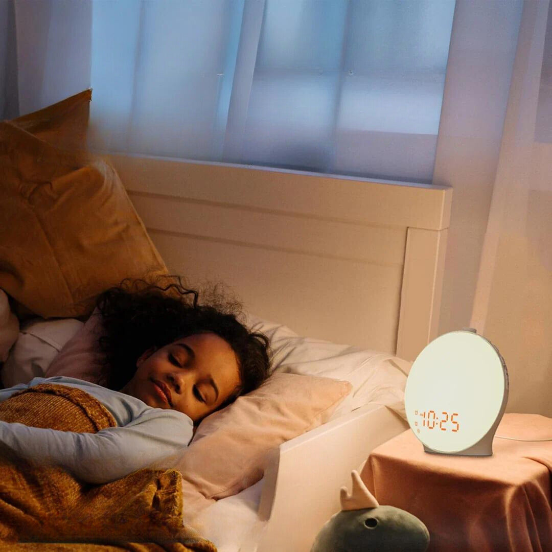 SunGlow | Multifunctional Alarm & Ambient Light Table Lamp