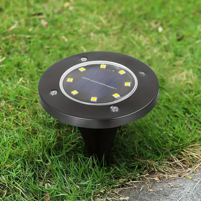 LuminaBeam | Retro & Luxe Solar Garden Lamp