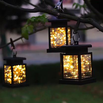 BrillianceGlow | Retro & Elegant Solar Garden Lamp