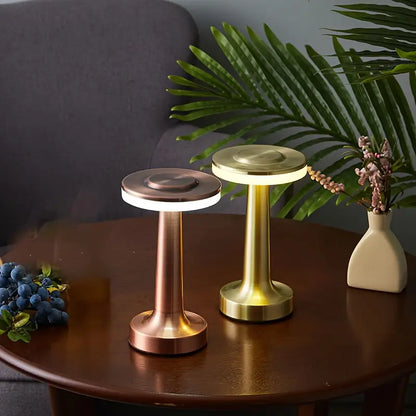 RetroGlow | Multifunctional & Rechargeable Table Lamp