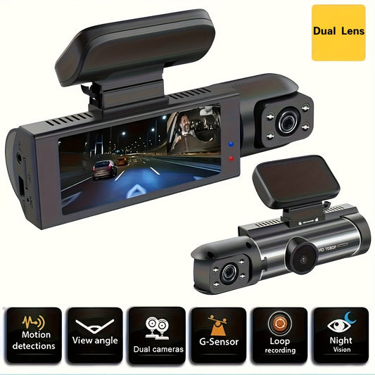 RoadSecure | 1080P Car Dash Cam – Dual Lens Protection