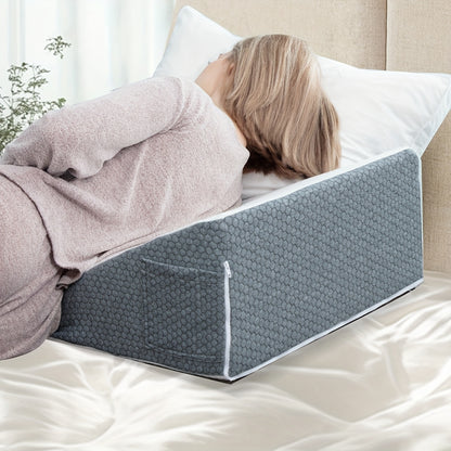ElevateRest | Ergonomic Wedge Pillow for Side Sleep & Relaxation