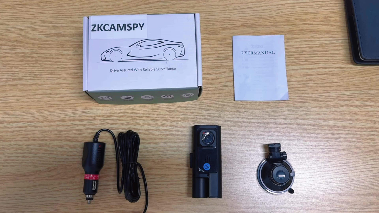 DriveSecure | Full HD Car Camera – Loop Recording & G-Sensor