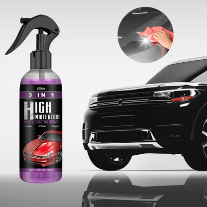 AutoGlanz | 3-in-1 Nano Ceramic Coating Spray | Buy 1 Get 2 Free