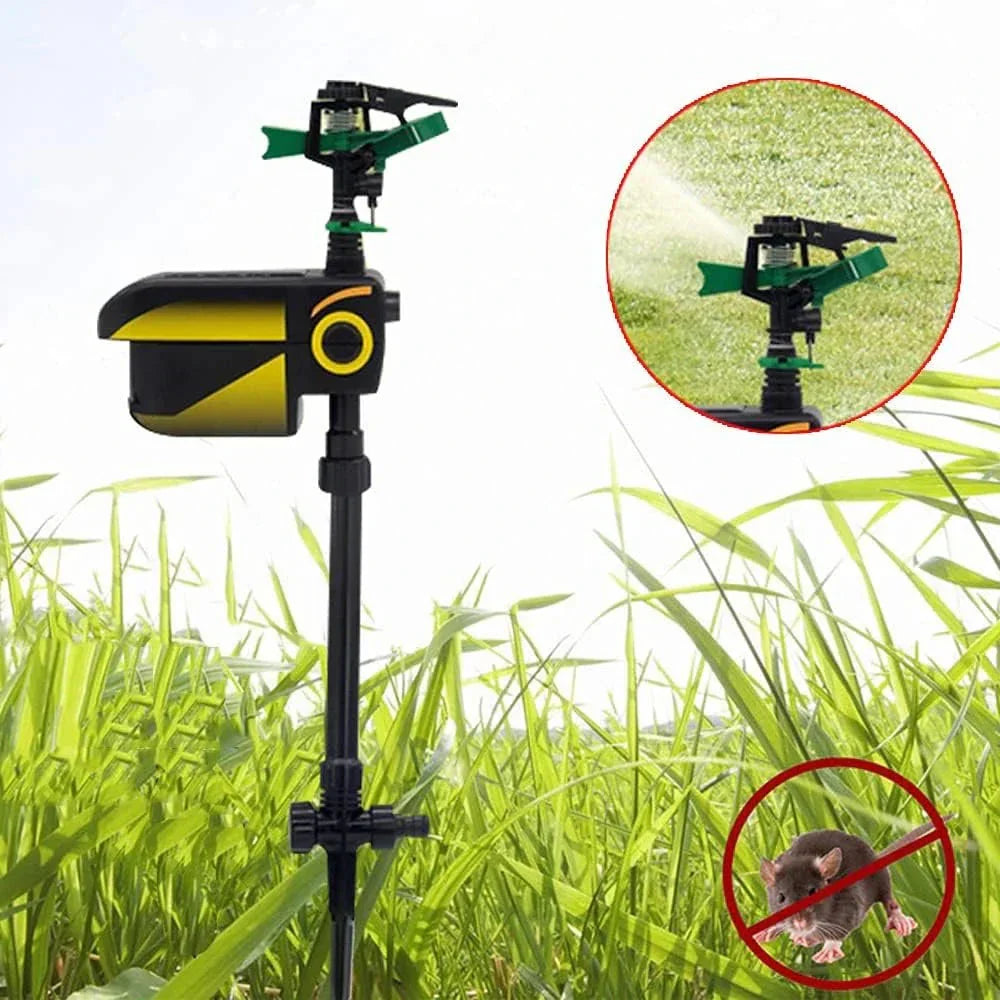 EcoRepel | Solar Animal Deterrent with 120° Infrared Detection