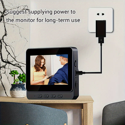 VisionBell | USB-Powered Video Doorbell with Touch Control
