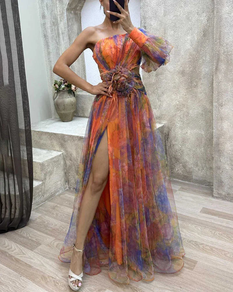 Variant image for Couture-Moda - Women's Elegant Maxi Evening Gown for Formal Events and Weddings-40