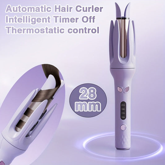 WaveCharm | Professional Auto Curler – Even Curls with Smart Timer & Anti-Scald