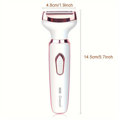 PureBare | 4-in-1 electric shaver - Gentle hair removal for face & body