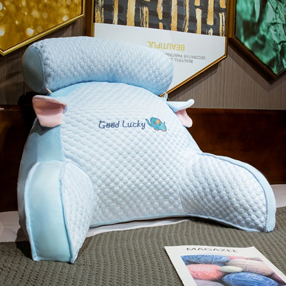 BellyHaven | Quilted Backrest Pillow with Washable Pillow Core