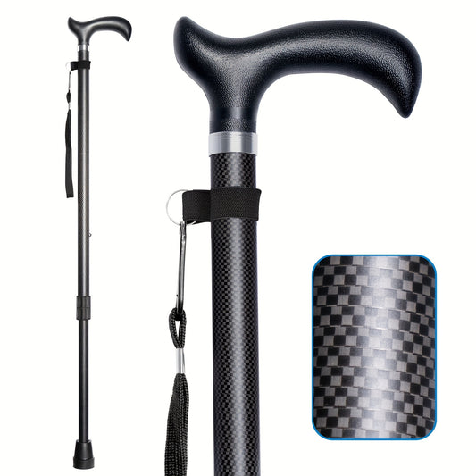 CarbonGlide | Carbon Walking Stick – Ultra-Lightweight & Height Adjustable