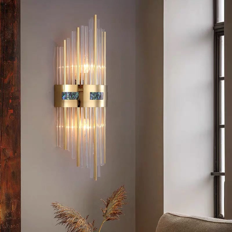 GleamTower | Luxurious Gold Wall Light