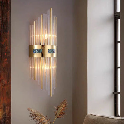 GleamTower | Luxurious Gold Wall Light