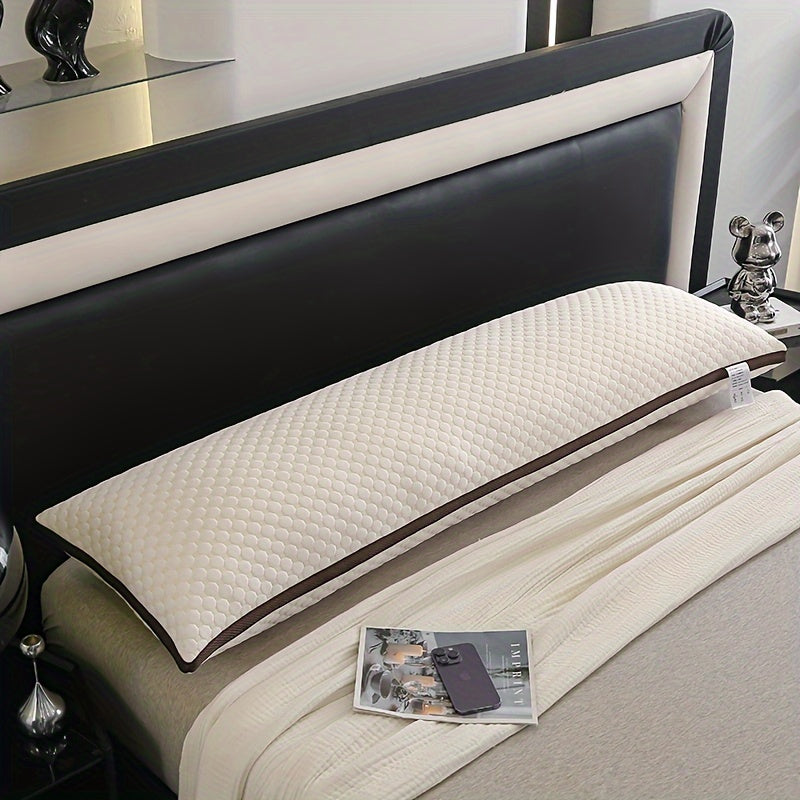 BubbleNest | Long Body Pillow – Knitted 3D Massage Ultra Soft Design