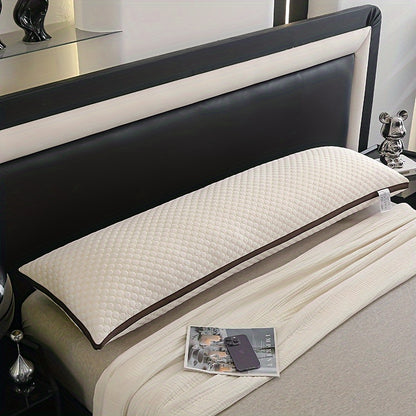 BubbleNest | Long Body Pillow – Knitted 3D Massage Ultra Soft Design