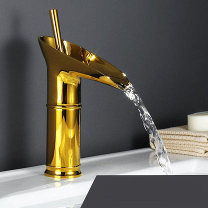 ElegantFlow | Luxurious Waterfall Faucet