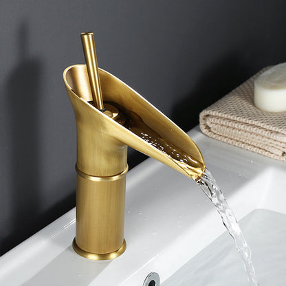 ElegantFlow | Luxurious Waterfall Faucet