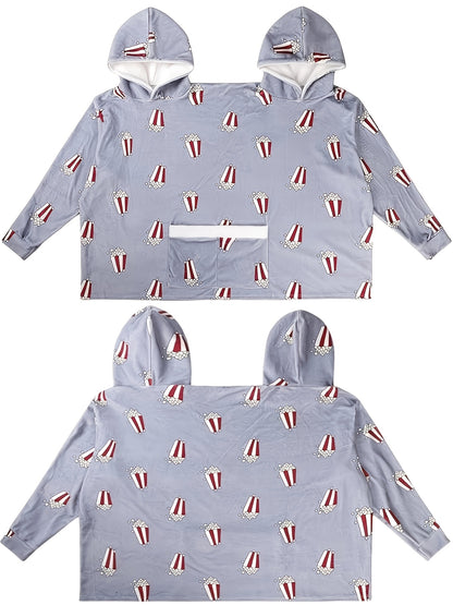 CozyBond | Matching Pyjamas – Plus Size Flannel with Fun Design