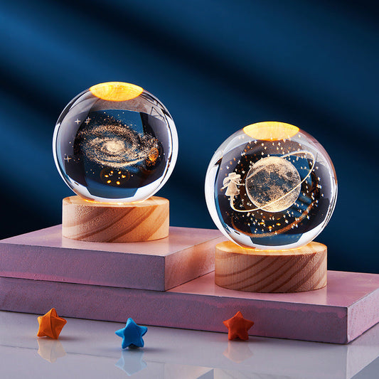 DeerLight | Orbital Crystal Table Lamp