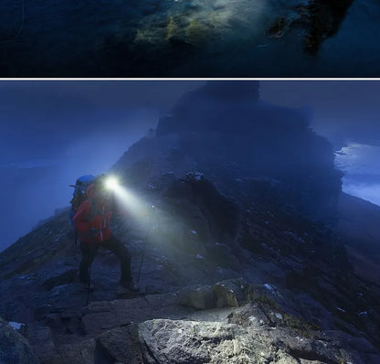 TrailTorch | Rechargeable headlamp for all weathers