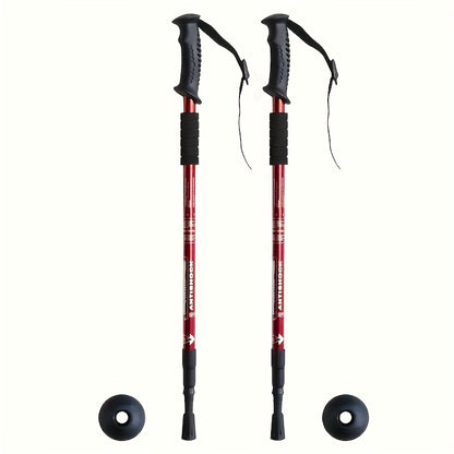 PeakStride | Ergonomic Telescopic Hiking Poles – 2 Pieces in Various Colours