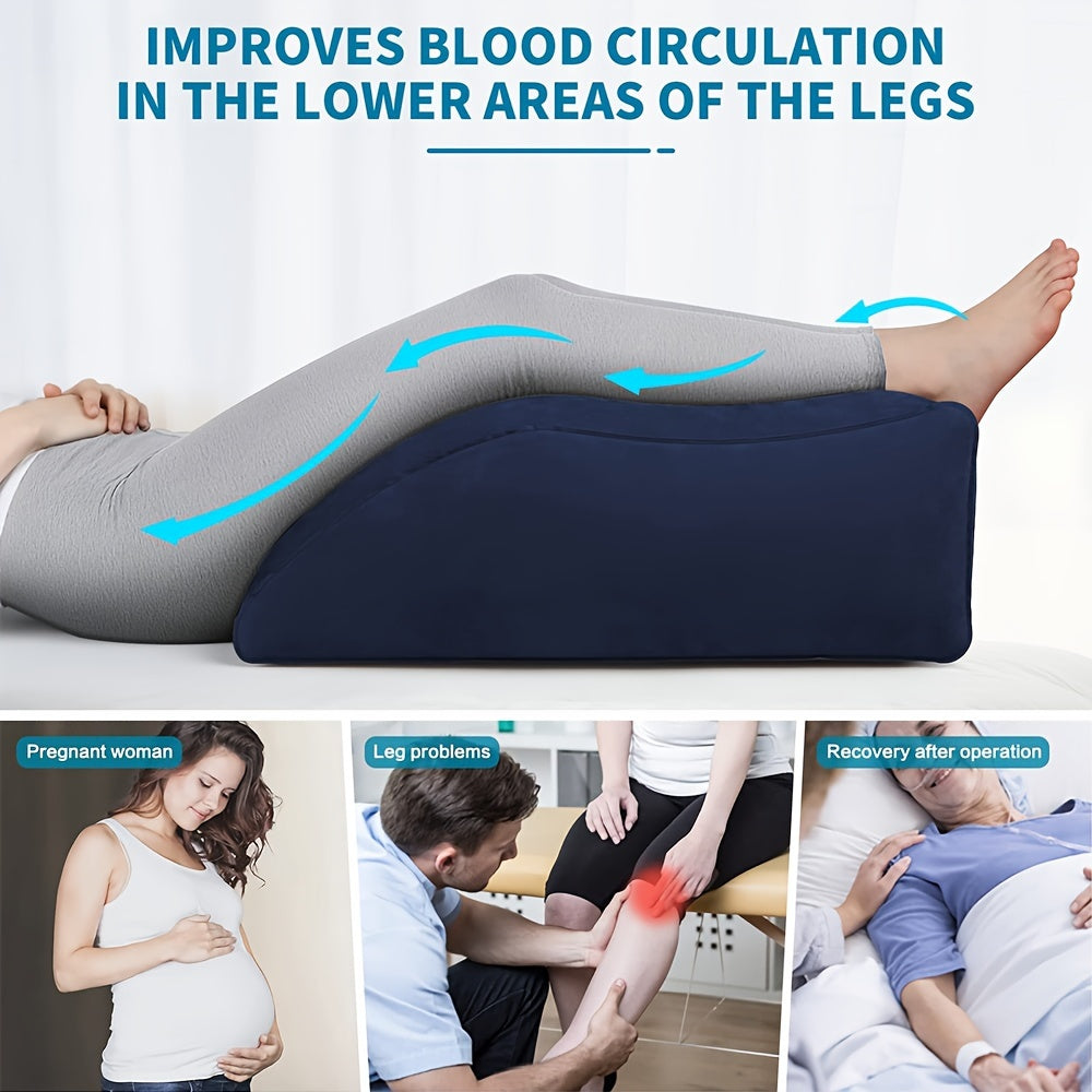 RestRise | Inflatable Wedge Pillow – 45° Tilt for Circulation & Recovery