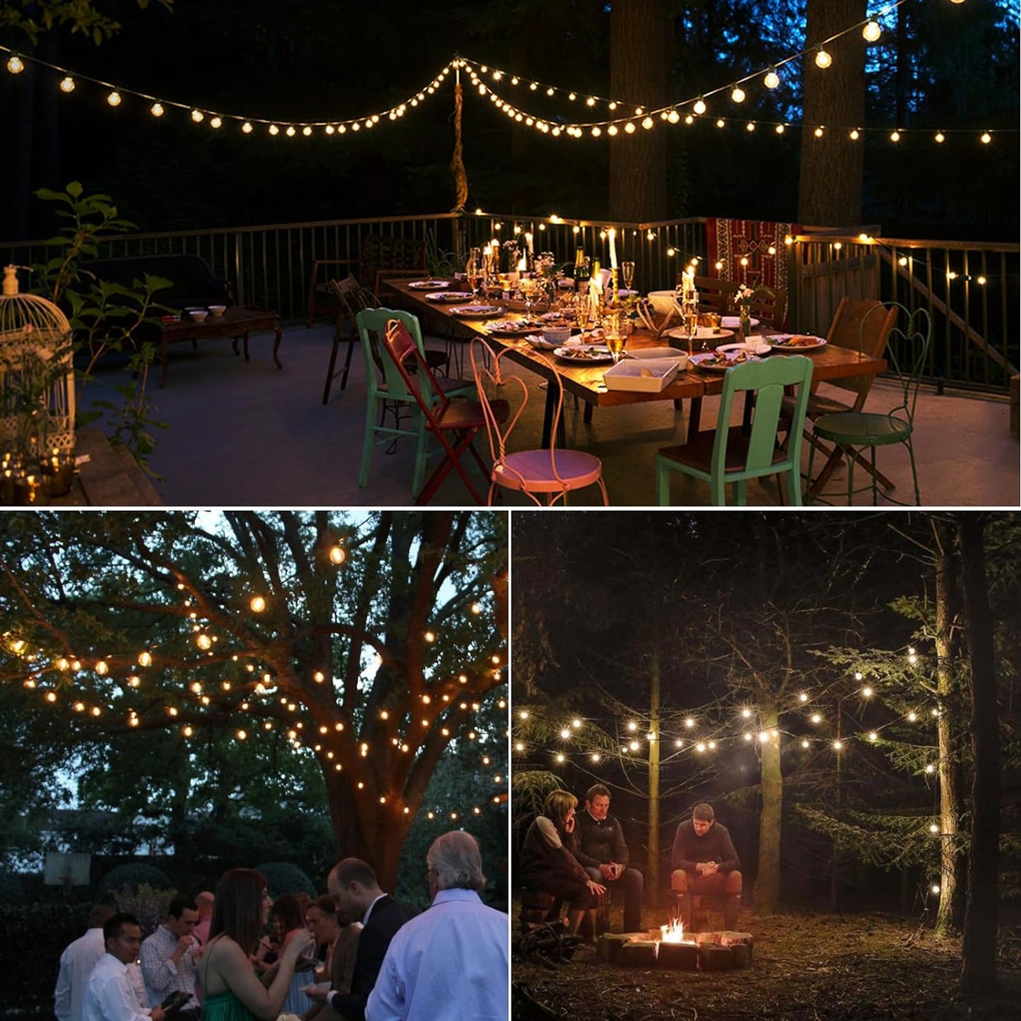 TwinkleTrail |  Outdoor String Lights for All Weather