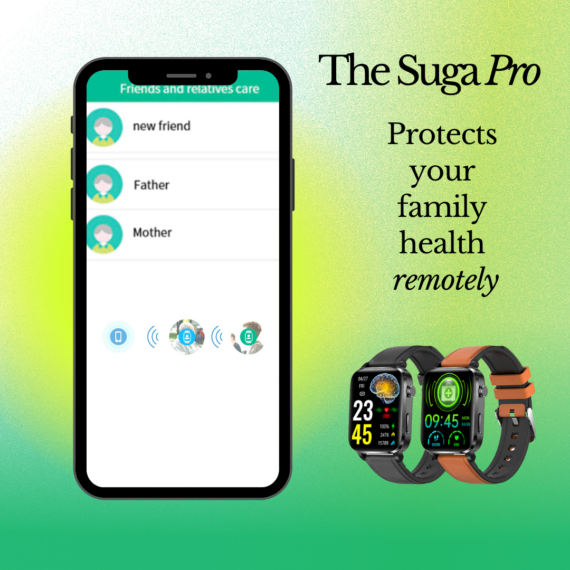 SugaWatch | Non-invasive smartwatch for glucose monitoring & laser therapy