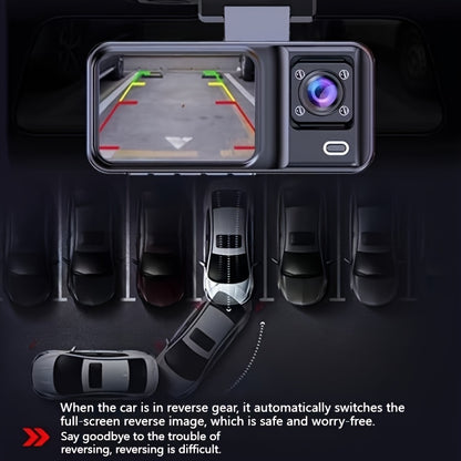 ClearRoad | 1080P Dash Cam – Front, Rear & In-Car View