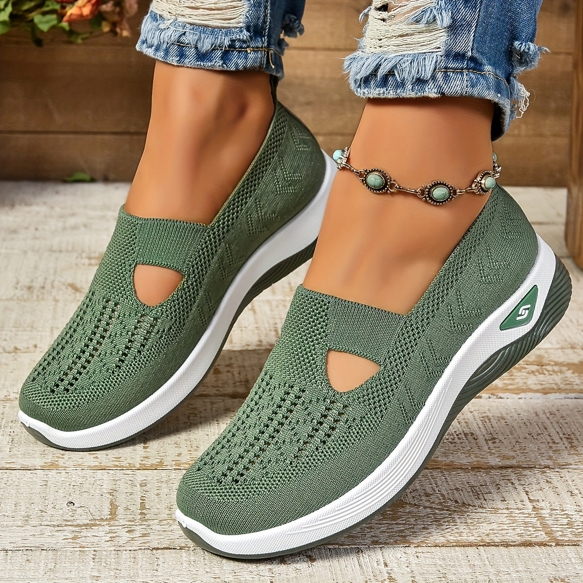 Variant image for Kelsey Women's Orthopedic Slip-On Shoes for Comfort and Style-1