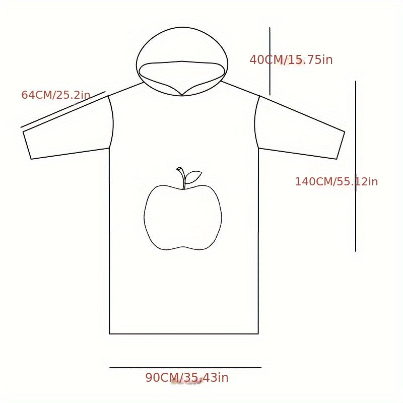 ChicLoom | Hooded Fleece Robe – Thick & Warm Winter Comfort