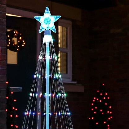 XmasRay | Multicolour LED Animated Outdoor Christmas Tree Light Show