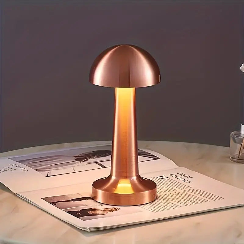 LunaGlow | Vintage & Elegant Mushroom Table Lamp