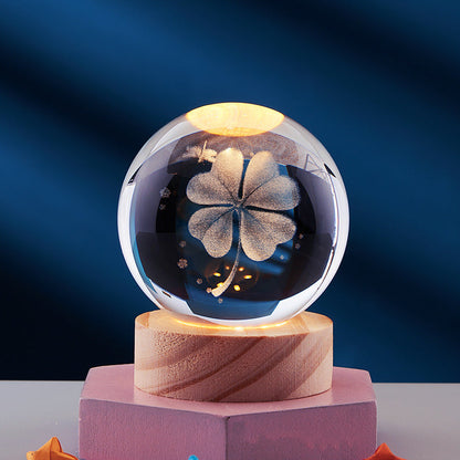 DeerLight | Orbital Crystal Table Lamp