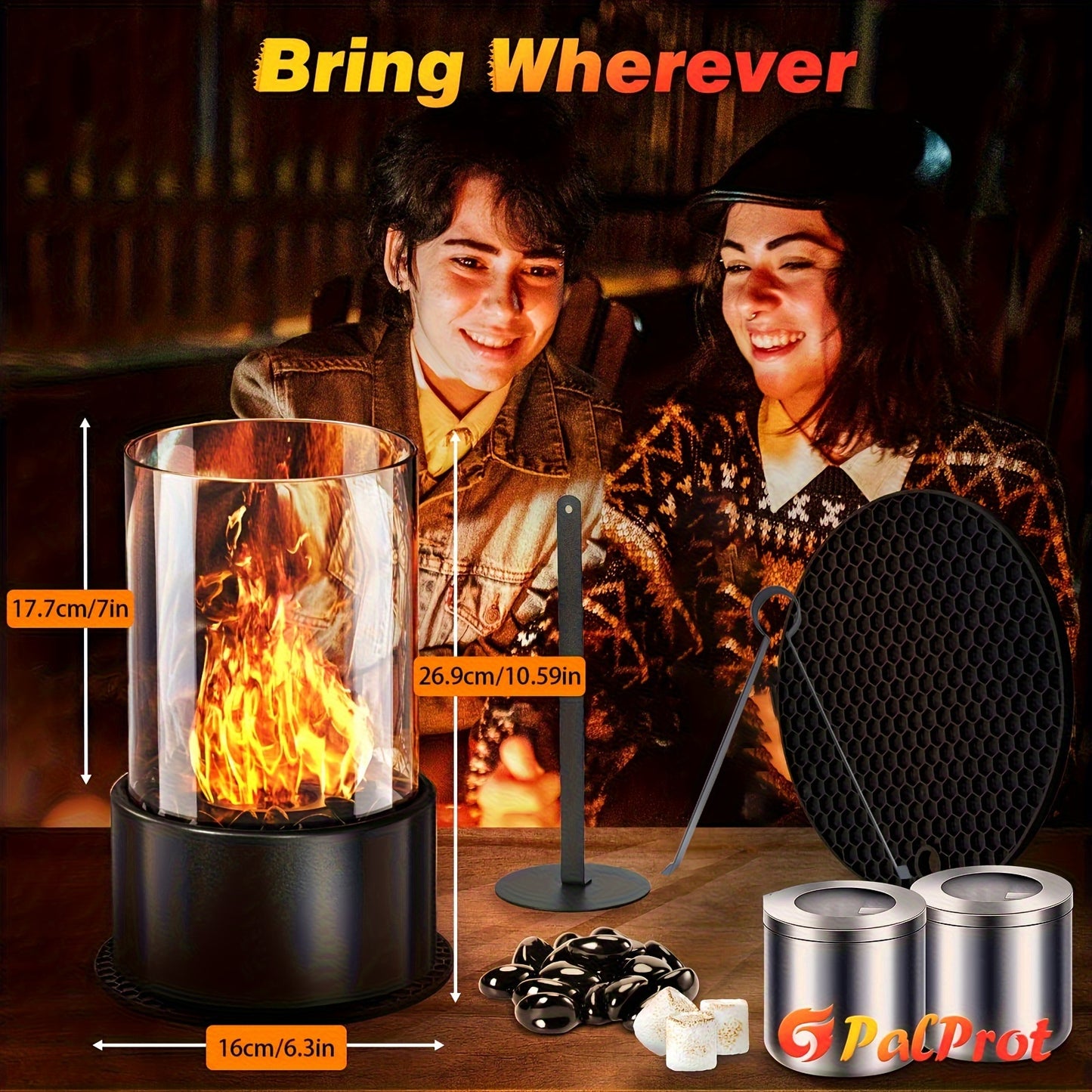 PolishFlame | Polished Fireplace – Timeless Elegance with Real Flames