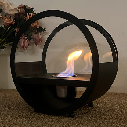 FlameSphere | Round Fireplace – Indoor & Outdoor Ethanol Ambience
