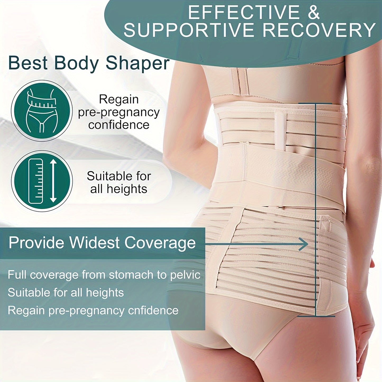 MamaRecover | Recovery Wrap – Adjustable Belly & C-Section Relief