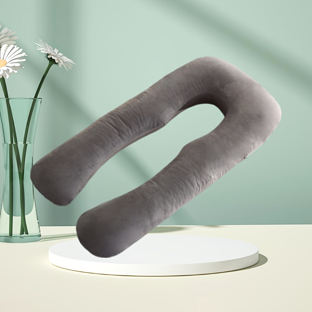 MumCloud | Washable Velvet-Covered U-Shaped Maternity Pillow